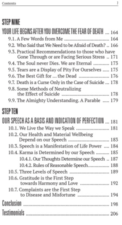 10 steps to happiness, health and success - 10 шагов на пути к счастью на Английском языке