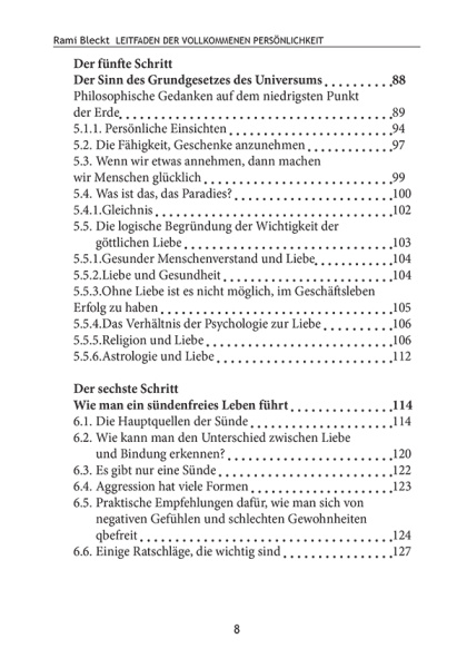 LEITFADEN DER VOLLKOMMENEN PERSÖNLICHKEIT.  10 Schritte auf dem Weg zum Glück, Gesundheit und Erfolg - 10 шагов на пути к счастью на Немецком языке