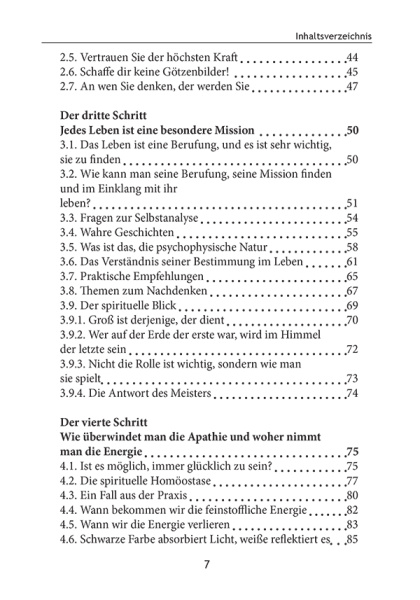 LEITFADEN DER VOLLKOMMENEN PERSÖNLICHKEIT.  10 Schritte auf dem Weg zum Glück, Gesundheit und Erfolg - 10 шагов на пути к счастью на Немецком языке